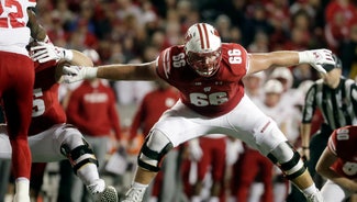 Next Story Image: Badgers' blockers open holes, then enjoy watching Taylor